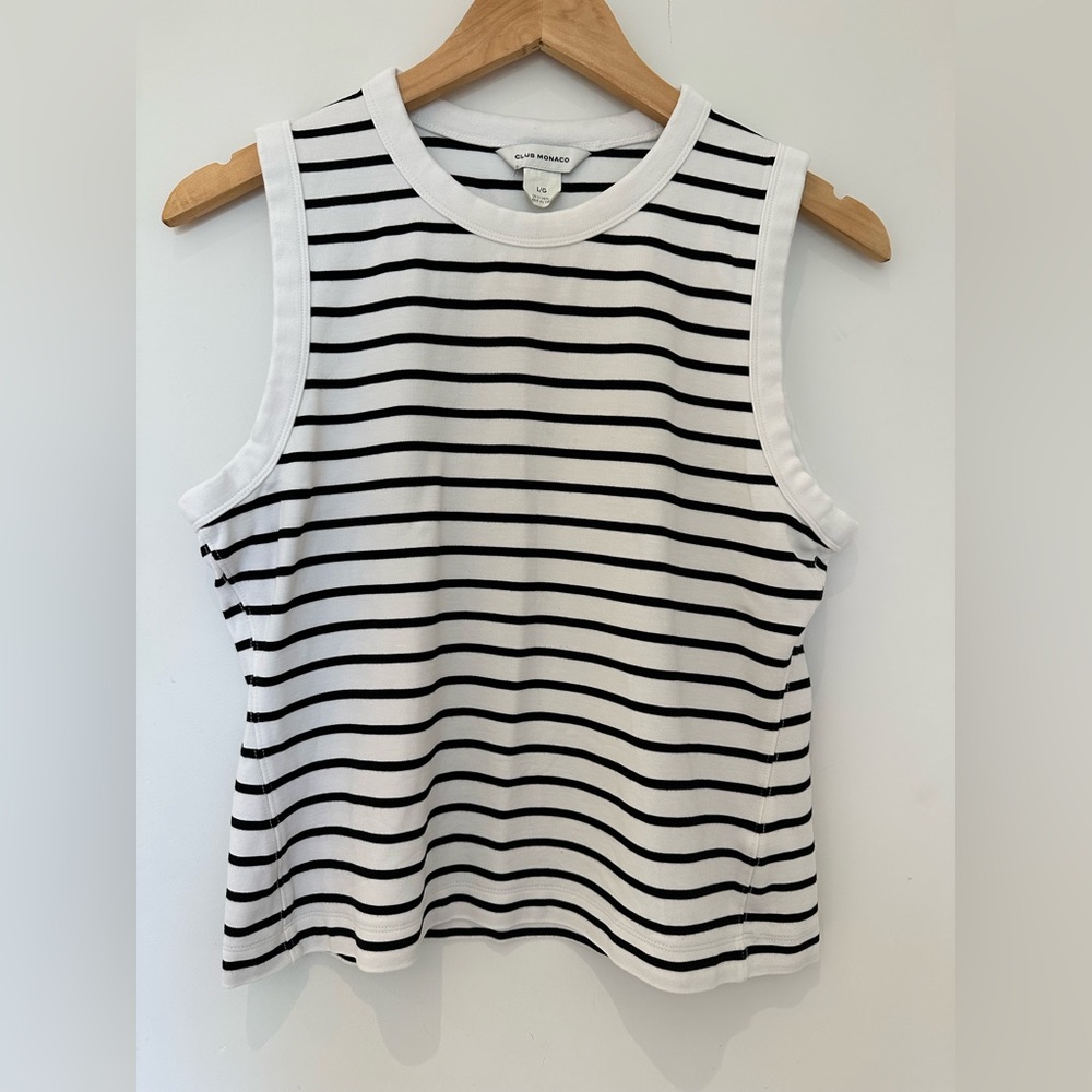 Club Monaco striped tank - L